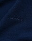 Gant Extrafine Merino Wool Crew Neck Mélange Trui Marine
