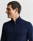 Gant Extrafine Merino Wool Half Zip Trui Marine