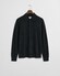 Gant Extrafine Merino Wool Polo Collar Trui Donker Grijs