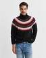 Gant Fair Isle Pattern Trui Zwart