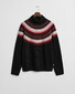 Gant Fair Isle Pattern Trui Zwart