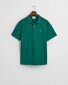 Gant Fine Shield Short Sleeve Piqué Uni Polo Deep Forest Green