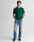 Gant Fine Shield Short Sleeve Piqué Uni Polo Deep Forest Green