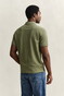 Gant Fine Shield Short Sleeve Piqué Uni Polo Dry Herb Green
