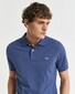 Gant Fine Shield Short Sleeve Piqué Uni Polo Dusty Navy