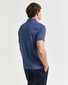 Gant Fine Shield Short Sleeve Piqué Uni Polo Dusty Navy