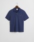 Gant Fine Shield Short Sleeve Piqué Uni Polo Dusty Navy