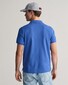 Gant Fine Shield Short Sleeve Piqué Uni Polo Rich Blue