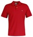 Gant Fine Shield Short Sleeve Piqué Uni Polo Ruby Red