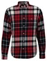 Gant Flanel Check Button-Down Overhemd Ruby Red