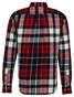 Gant Flanel Check Button-Down Overhemd Ruby Red