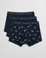 Gant Flying Duck Trunk 3Pack Ondermode Marine