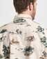 Gant Forest Pattern Rodeo Overhemd Ivory White