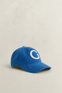Gant G-Badge Moleskin Cap Nautical Blue