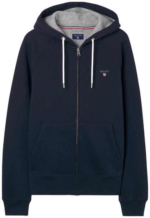 gant original full zip cardigan