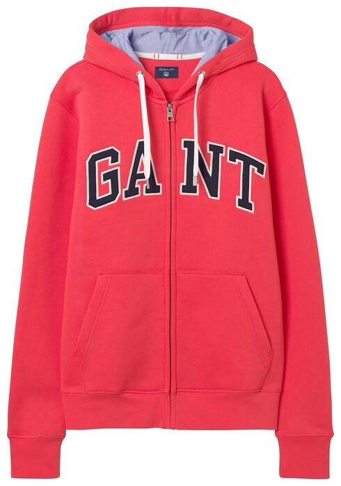 gant full zip hoodie