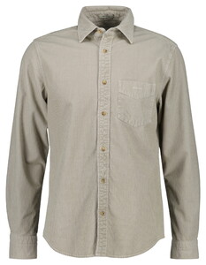 Gant Garment Dyed Corduroy Shirt Clay Beige