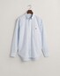 Gant Gingham Check Poplin Button Down Overhemd Licht Blauw