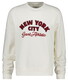 Gant Graphic Crew Neck Sweat New York City Trui Cream