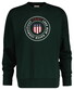 Gant Graphic Crew Neck Sweatshirt Trui Tartan Green