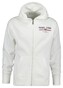 Gant Graphic Full Zip Hoodie Vest Eggshell