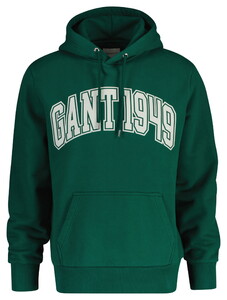 Gant Graphic Hoodie 1949 Pullover Deep Forest Green