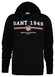 Gant Graphic Sweat Hoodie Trui Zwart