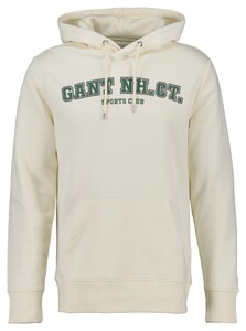 Gant Graphic Sweat NHCT Hoodie Trui Cream