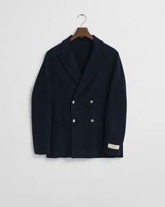 Gant Handstitched Double Breasted Club Blazer Jacket Evening Blue
