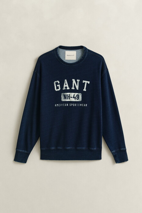 Gant Indigo Sweatshirt NH-49 Trui