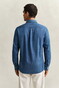Gant Indigo Twill Cutaway Collar Overhemd Semi Light Blue