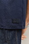 Gant Interlock Short Sleeve Crew Neck T-Shirt Evening Blue