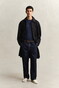 Gant Interlock Short Sleeve Crew Neck T-Shirt Evening Blue