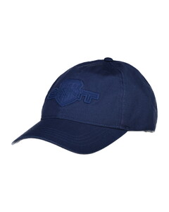Gant Large Tonal Archive Shield Cap Vintage Blue