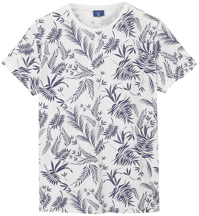 men's leaf print t shirt