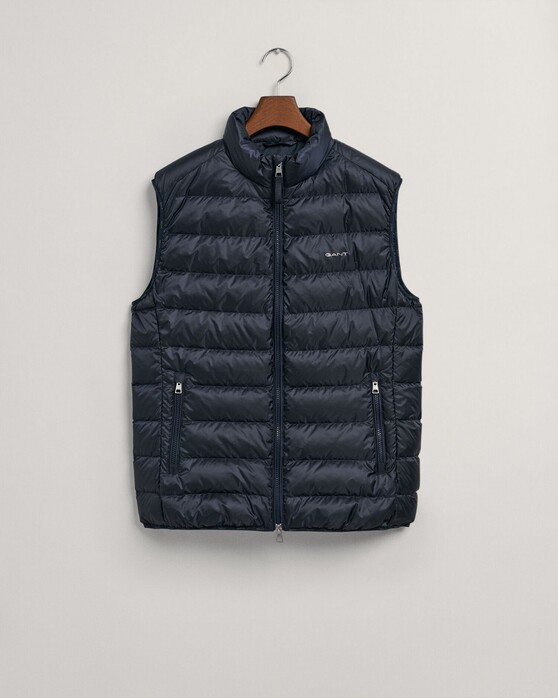 Gant Light Down Vest Body-Warmer Avond Blauw