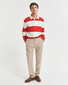 Gant Linnen Cotton Slim Flat-Front Broek Zand