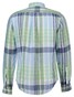 Gant Linnen Madras Check Button-Down Overhemd Kalamata Green