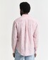 Gant Linnen Multi Stripe Button-Down Overhemd Geranium Pink