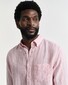 Gant Linnen Multi Stripe Button-Down Overhemd Geranium Pink