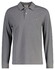Gant Long Sleeve Piqué Uni Fine Shield Embroidery Poloshirt Mid Grey