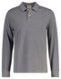 Gant Long Sleeve Piqué Uni Fine Shield Embroidery Poloshirt Mid Grey