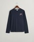 Gant Medium Archive Shield Long Sleeve T-Shirt Avond Blauw