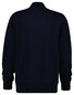 Gant Mercerised Texture Bomber Cardigan Vest Avond Blauw