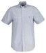 Gant Micro Pattern Short Sleeve Overhemd Licht Blauw