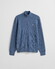 Gant Mini Cable Half Zip Pullover Denim Blue