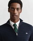 Gant Mini Cable Half Zip Pullover Evening Blue