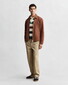 Gant Multi Stripe Cotton Short Sleeve Polo Cream