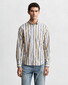 Gant Multi Stripe Poplin Button-Down Overhemd Faded Sunset