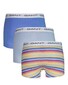 Gant Multi Stripe Trunk 3Pack Ondermode Perfect Blue